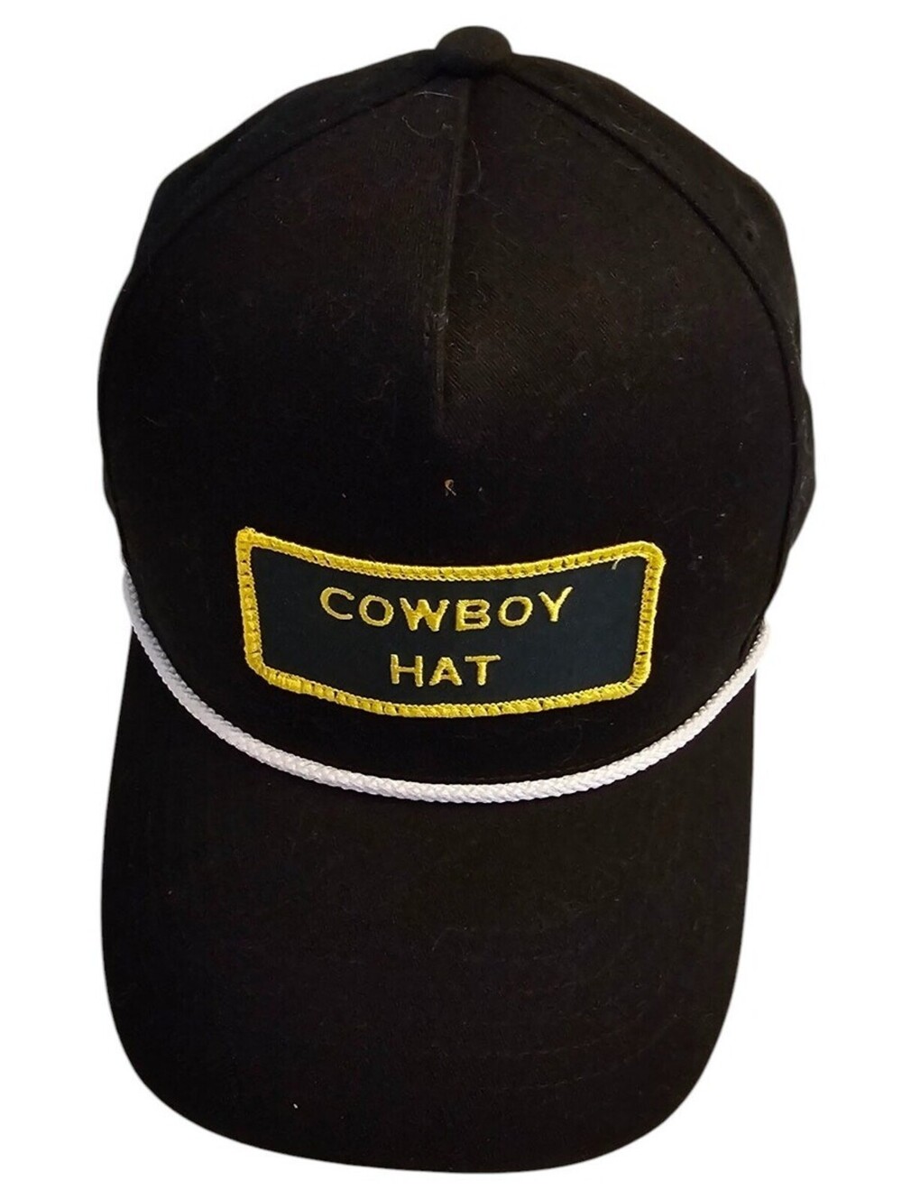 KB Ethos Snapback Baseball Hat Cap Funny Cowboy Hat Patch